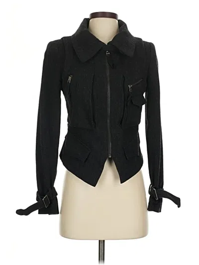 Pre-owned Zara Basic Jacket In Black