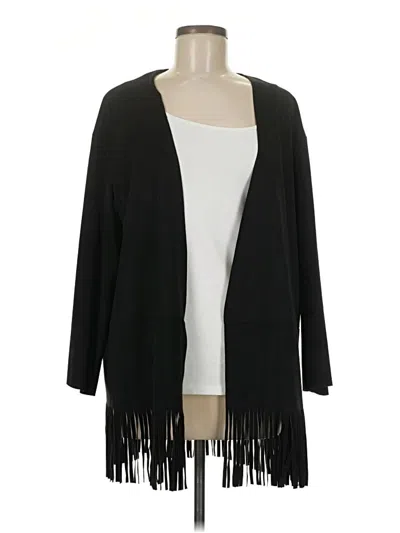 Pre-owned Zara Basic Jacket In Black