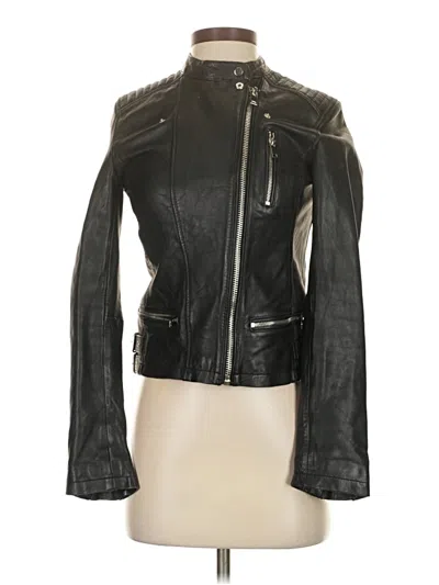 Pre-owned Zara Basic Jacket In Black