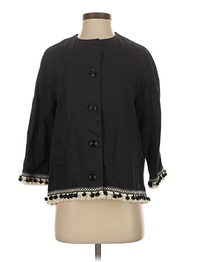 Pre-owned Zara Basic Jacket In Black