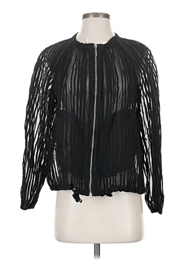 Pre-owned Zara Basic Jacket In Black