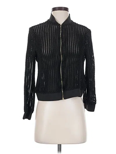 Pre-owned Zara Basic Jacket In Black