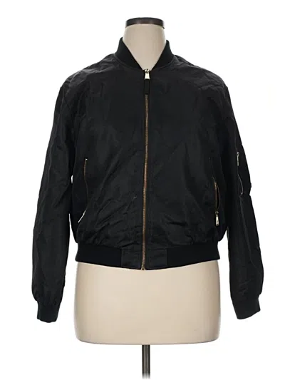 Pre-owned Zara Basic Jacket In Black
