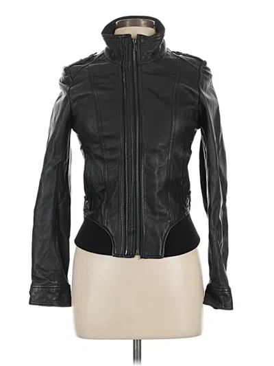 Pre-owned Zara Basic Jacket In Black