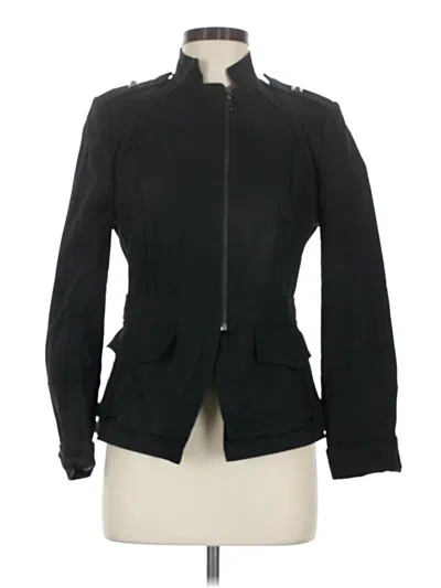 Pre-owned Zara Basic Jacket In Black