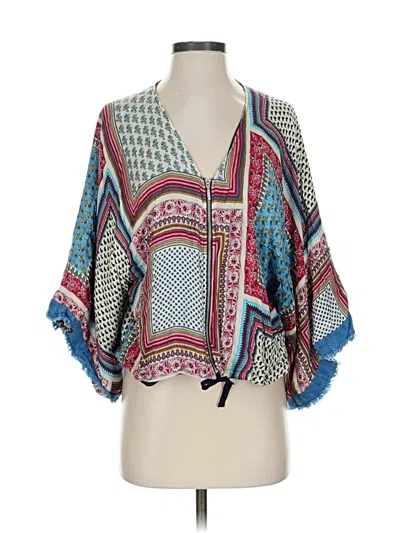 Pre-owned Zara Basic Jacket In Blue