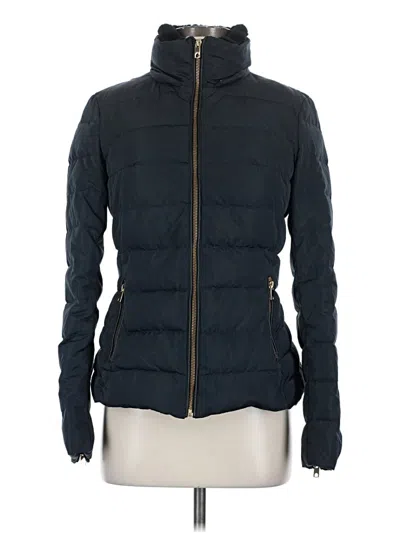 Pre-owned Zara Basic Jacket In Blue