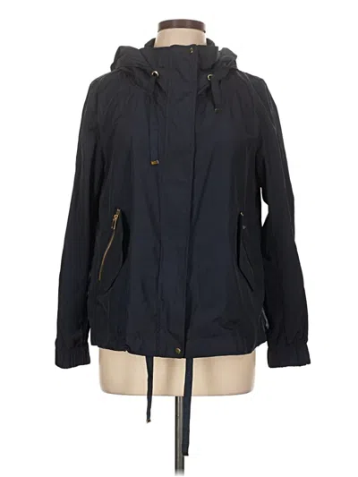 Pre-owned Zara Basic Jacket In Blue