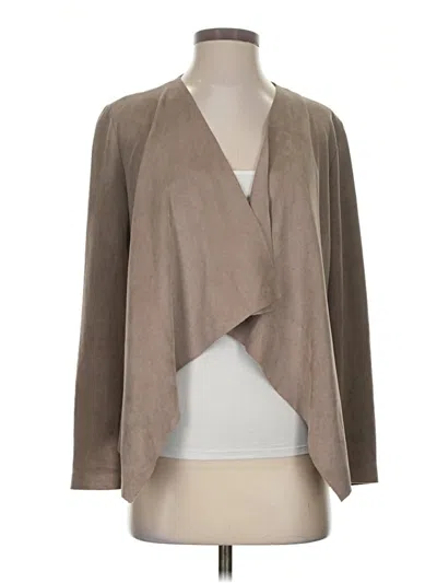 Pre-owned Zara Basic Jacket In Brown