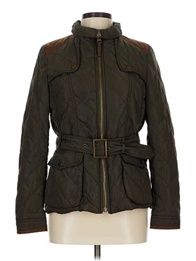 Pre-owned Zara Basic Jacket In Brown