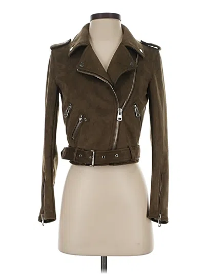 Pre-owned Zara Basic Jacket In Brown