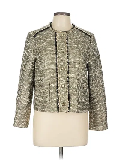 Pre-owned Zara Basic Jacket In Gray