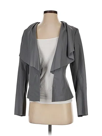 Pre-owned Zara Basic Jacket In Gray