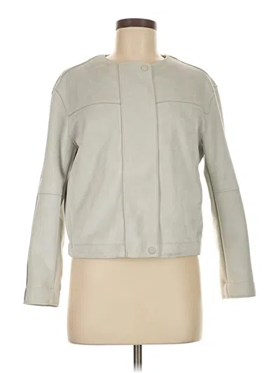 Pre-owned Zara Basic Jacket In Gray