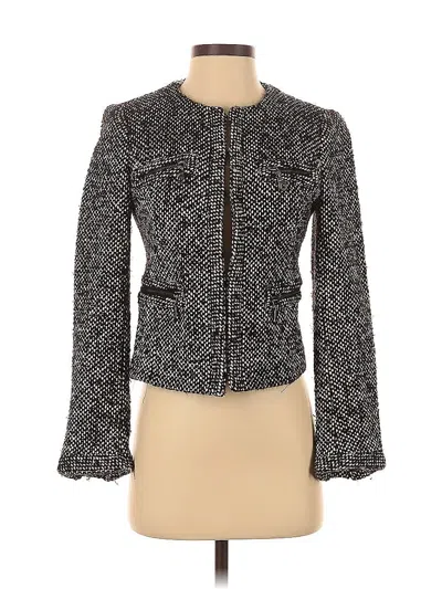 Pre-owned Zara Basic Jacket In Gray