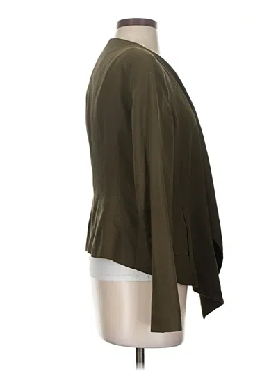 Pre-owned Zara Basic Jacket In Green