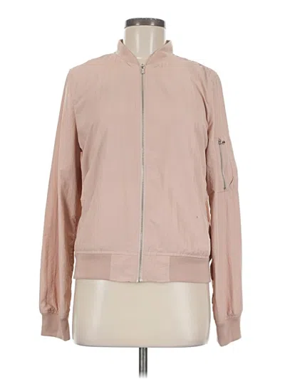 Pre-owned Zara Basic Jacket In Pink