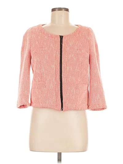 Pre-owned Zara Basic Jacket In Pink