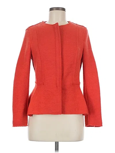 Pre-owned Zara Basic Jacket In Red
