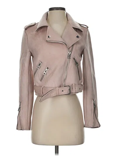 Pre-owned Zara Basic Jacket In Tan