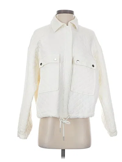 Pre-owned Zara Basic Jacket In White