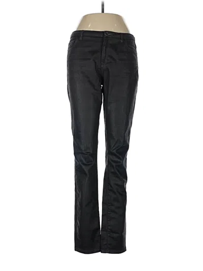 Pre-owned Zara Basic Jeans In Black