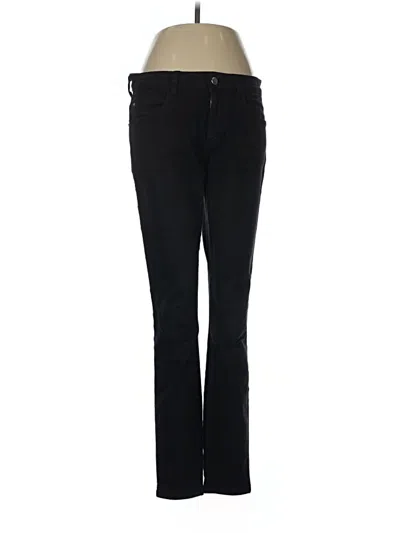 Pre-owned Zara Basic Jeans In Black