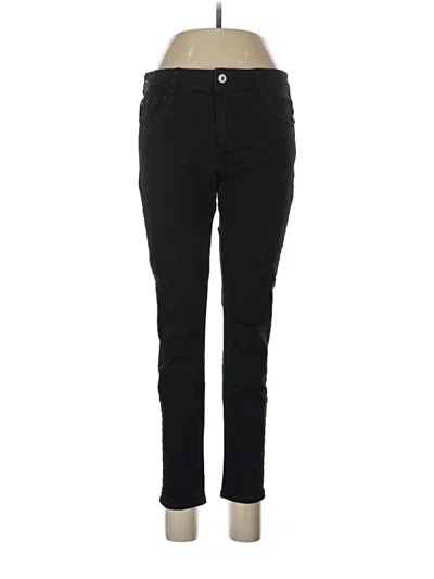 Pre-owned Zara Basic Jeans In Black