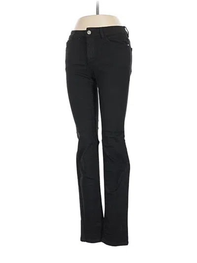 Pre-owned Zara Basic Jeans In Black
