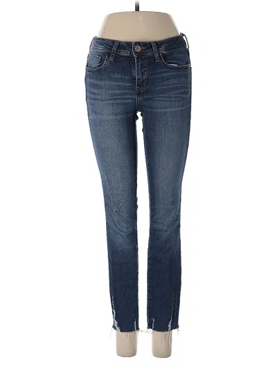Pre-owned Zara Basic Jeans In Blue