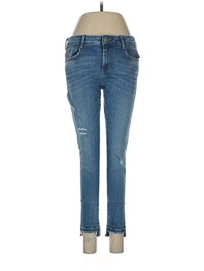 Pre-owned Zara Basic Jeans In Blue