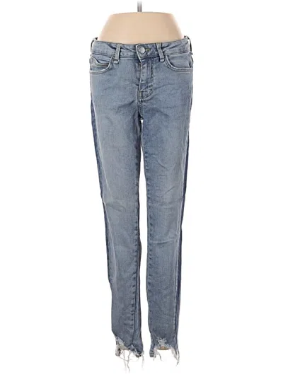 Pre-owned Zara Basic Jeans In Blue