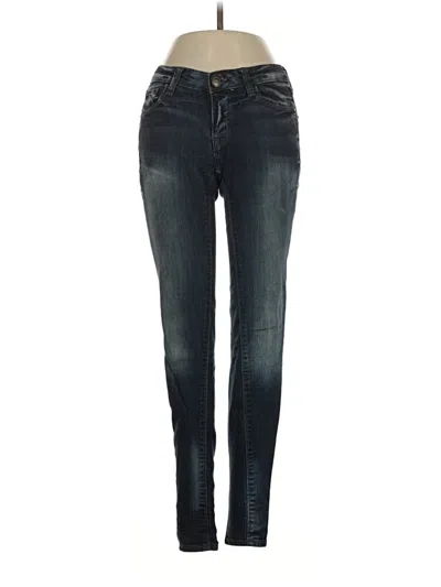 Pre-owned Zara Basic Jeans In Blue