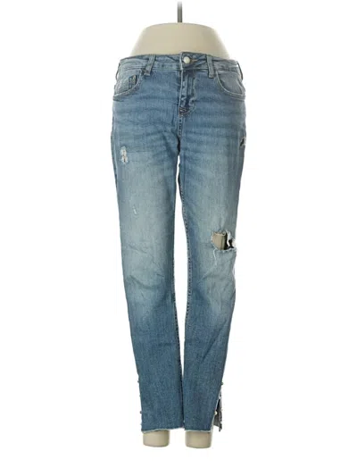 Pre-owned Zara Basic Jeans In Blue