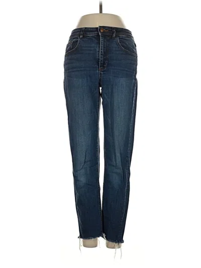 Pre-owned Zara Basic Jeans In Blue