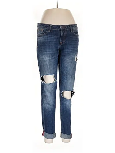 Pre-owned Zara Basic Jeans In Blue