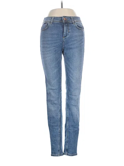 Pre-owned Zara Basic Jeans In Blue