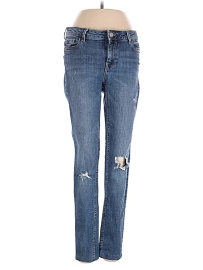 Pre-owned Zara Basic Jeans In Blue