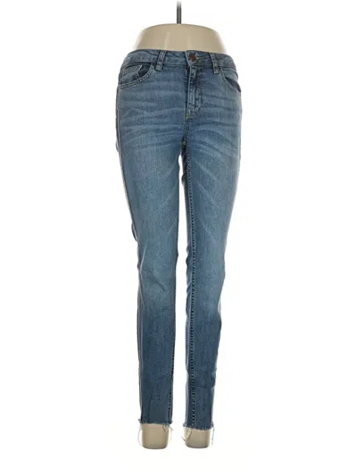 Pre-owned Zara Basic Jeans In Blue