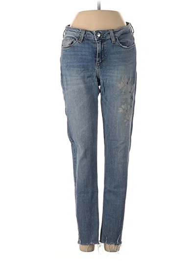 Pre-owned Zara Basic Jeans In Blue