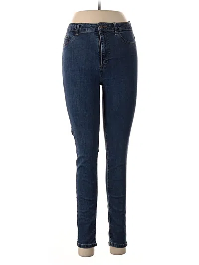 Pre-owned Zara Basic Jeans In Blue