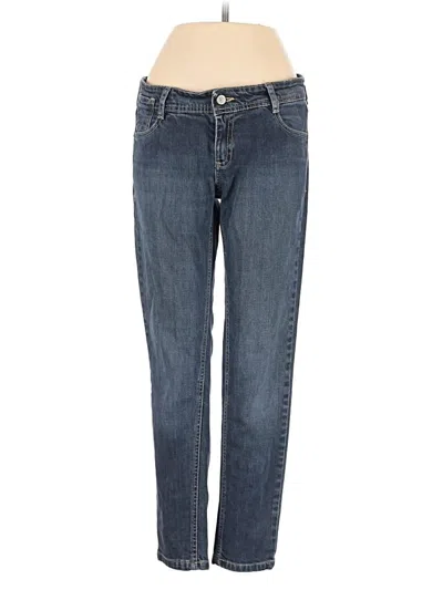 Pre-owned Zara Basic Jeans In Blue