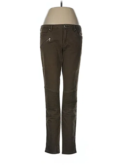 Pre-owned Zara Basic Jeans In Brown