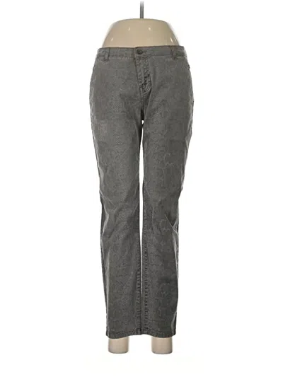 Pre-owned Zara Basic Jeans In Gray