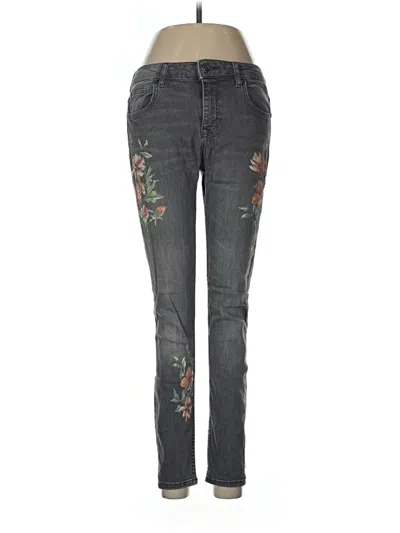 Pre-owned Zara Basic Jeans In Gray
