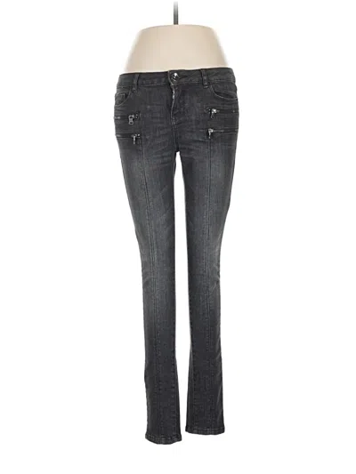 Pre-owned Zara Basic Jeans In Gray