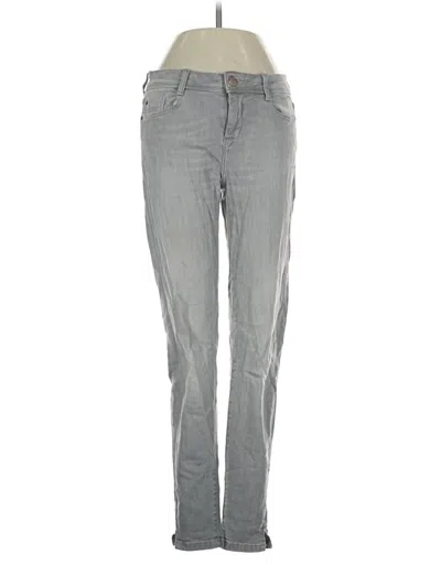 Pre-owned Zara Basic Jeans In Gray