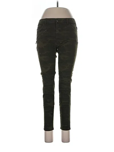 Pre-owned Zara Basic Jeans In Green