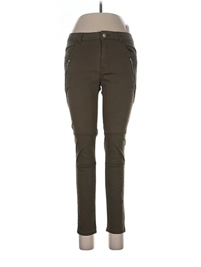 Pre-owned Zara Basic Jeggings In Brown