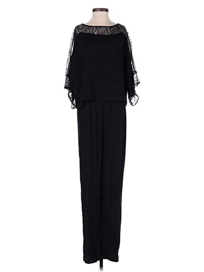 Pre-owned Zara Basic Jumpsuit In Black